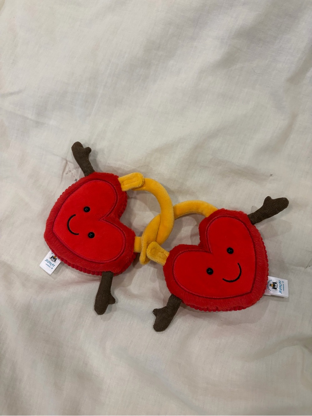 Jellycat amuseable Val & Tina Love Locks